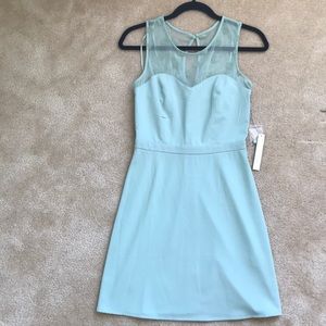 Light sea greenish blue dress